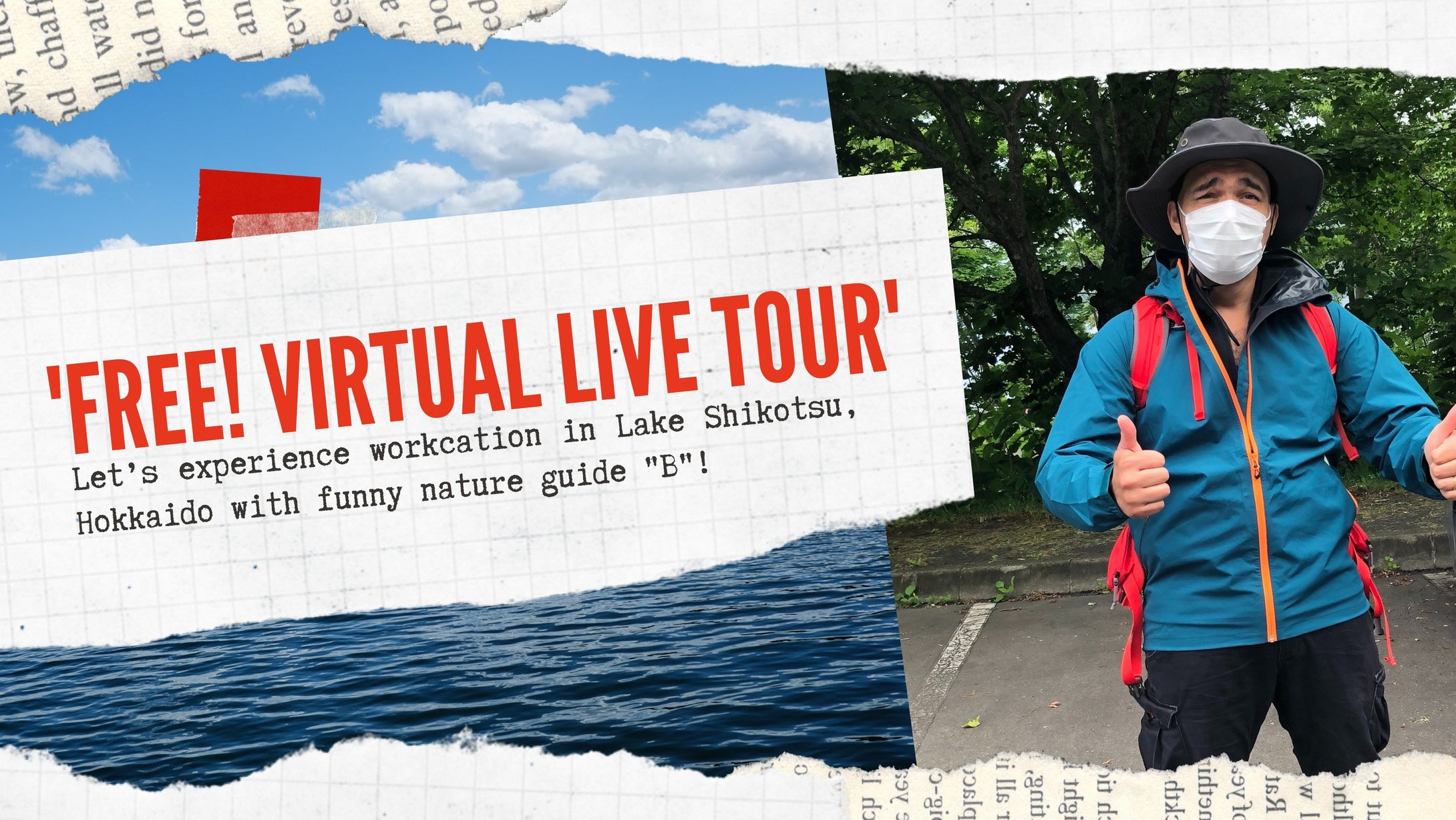 [Hokkaido,Japan] Let’s experience workcation in Lake Shikotsu, Hokkaido with funny nature guide 